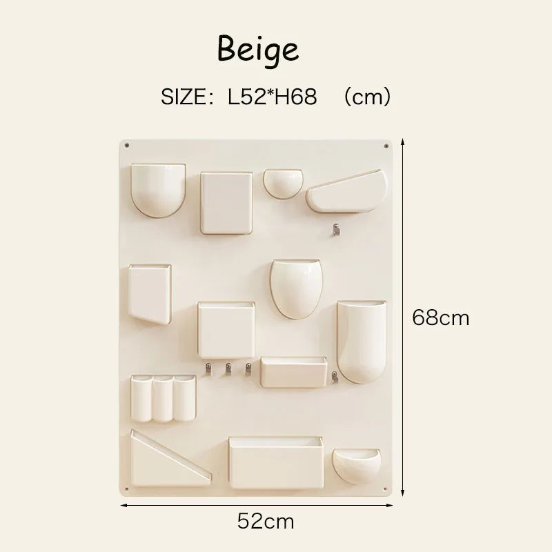 Wall Holder Offices Kitchens Organizer Desktop Shelf Wall Storage Rack Organiser For Workshops Bathrooms Children's Rooms