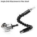 Angle Drill Attachment Screwdriver Adapter Flexible Shaft Soft Extension Holder Screw Driver Magnetic 1/4 Hex Bit Socket Chuck