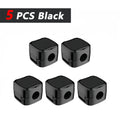 Magnetic Cable Clips Adjustable Cord Holder | Adhesive Under Desk Mgmt Organizer for Home Office Car Wall Desktop Nightstand