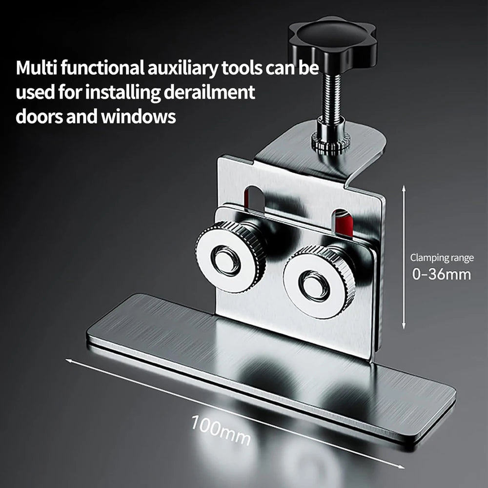New Cabinets Frame Jig Woodworking Cabinet Door Mounting Positioner Adjustable Stainless Steel Cabinet Door Mounting Clamp