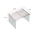 1Pc Foldable Kitchen Dish Drain Rack Dinnerware Storage Organizer Tray Plate Drying Shelf Cups Display Stand Drainer Holder