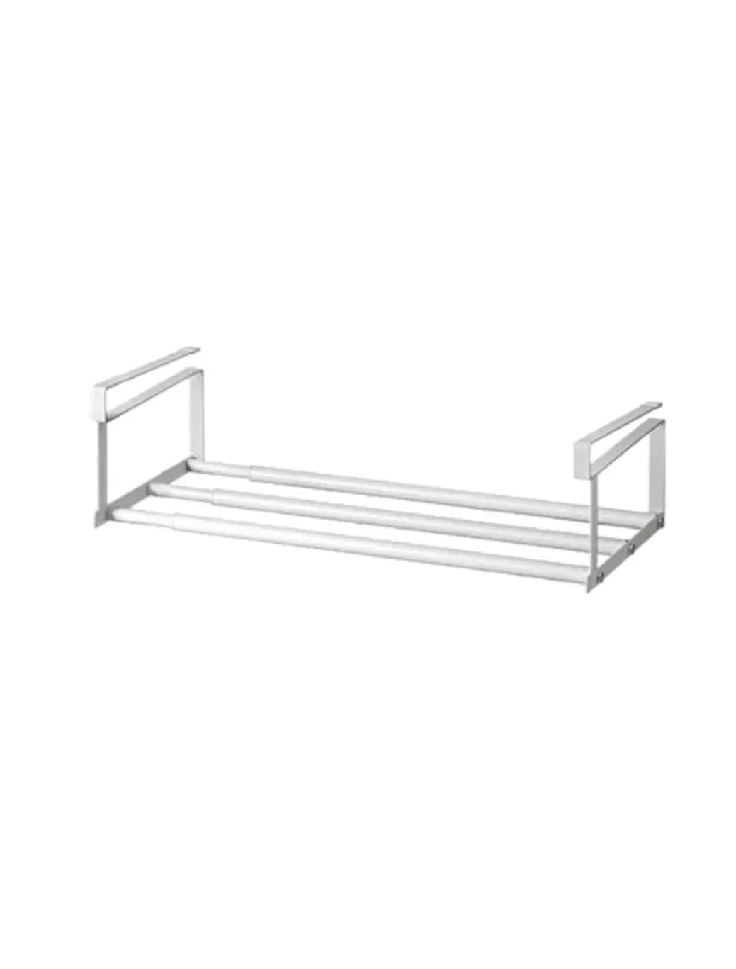 Adjustable Shoe Rack | Space-Saving Layered Organizer For Home Shoe Cabinets | Under-Shelf Shoe （white））